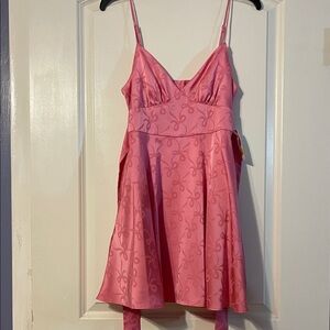B Darlin Pink Chemise Dress